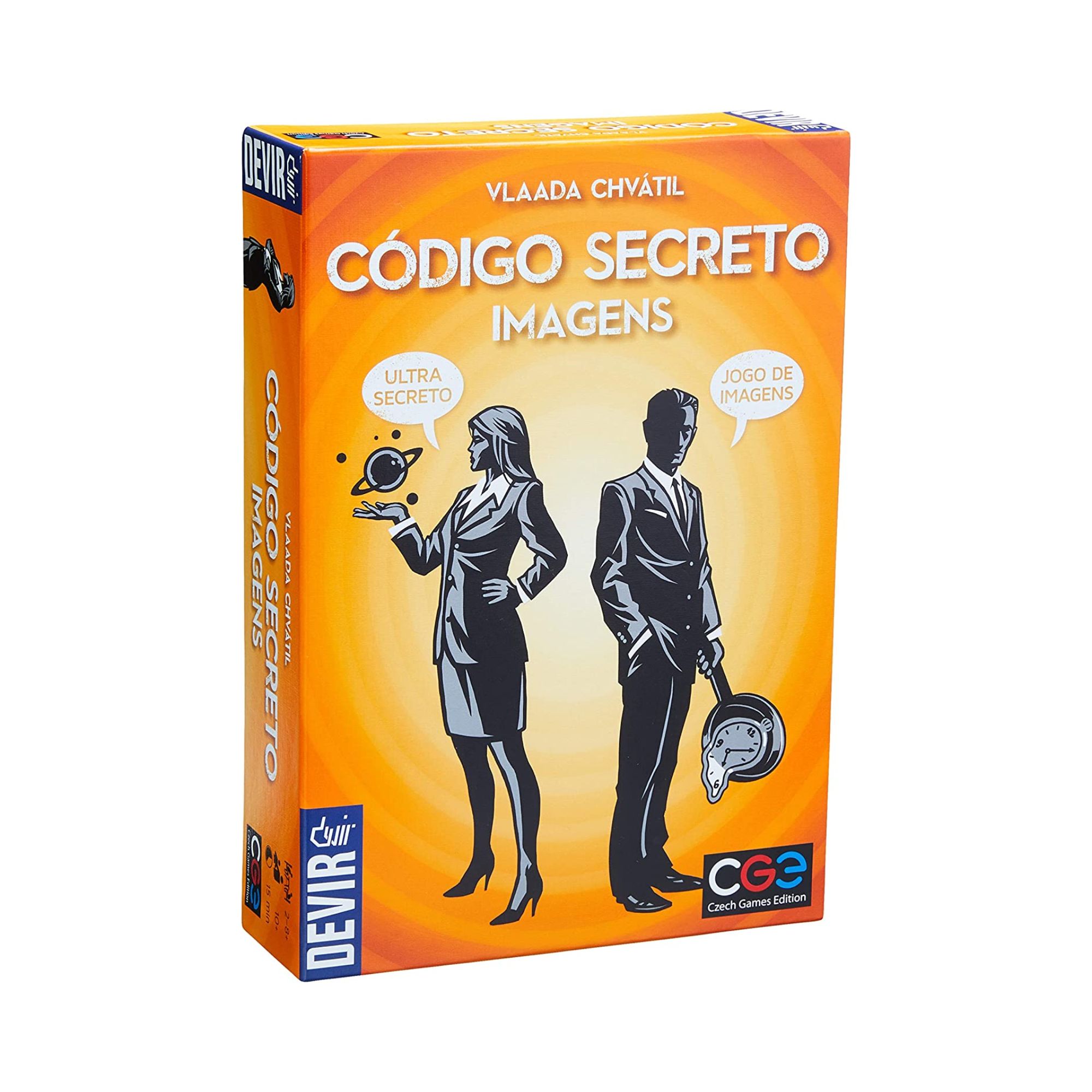 Capa de Código Secreto: Imagens