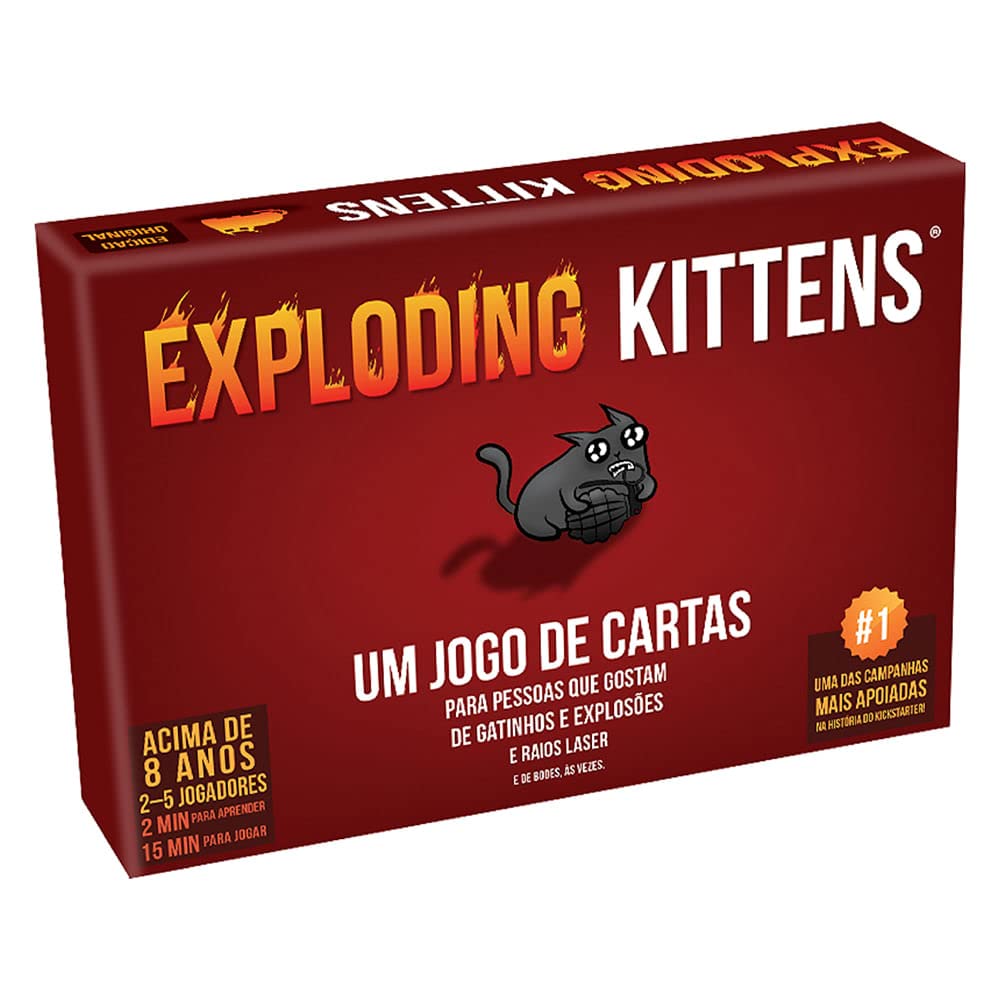 Capa de Exploding Kittens
